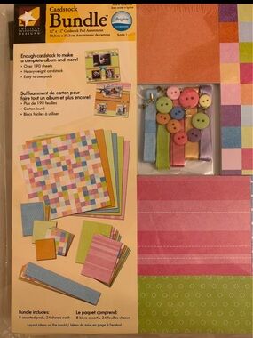 American Traditions Designs Cardstock Bundle - Brights Assortment (Multicolor)